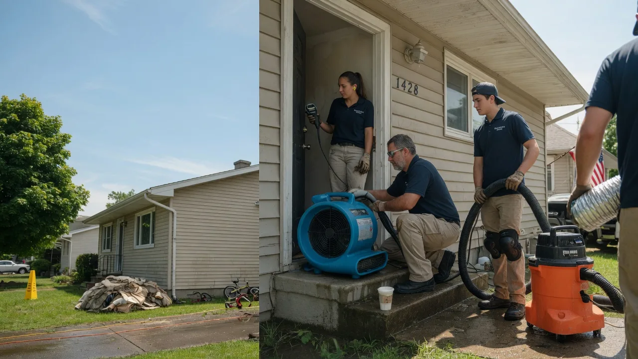 Water Damage Restoration in Bowling Green, OH near me